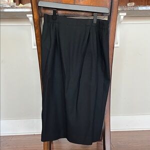 Ganni Classic Black Pencil Skirt